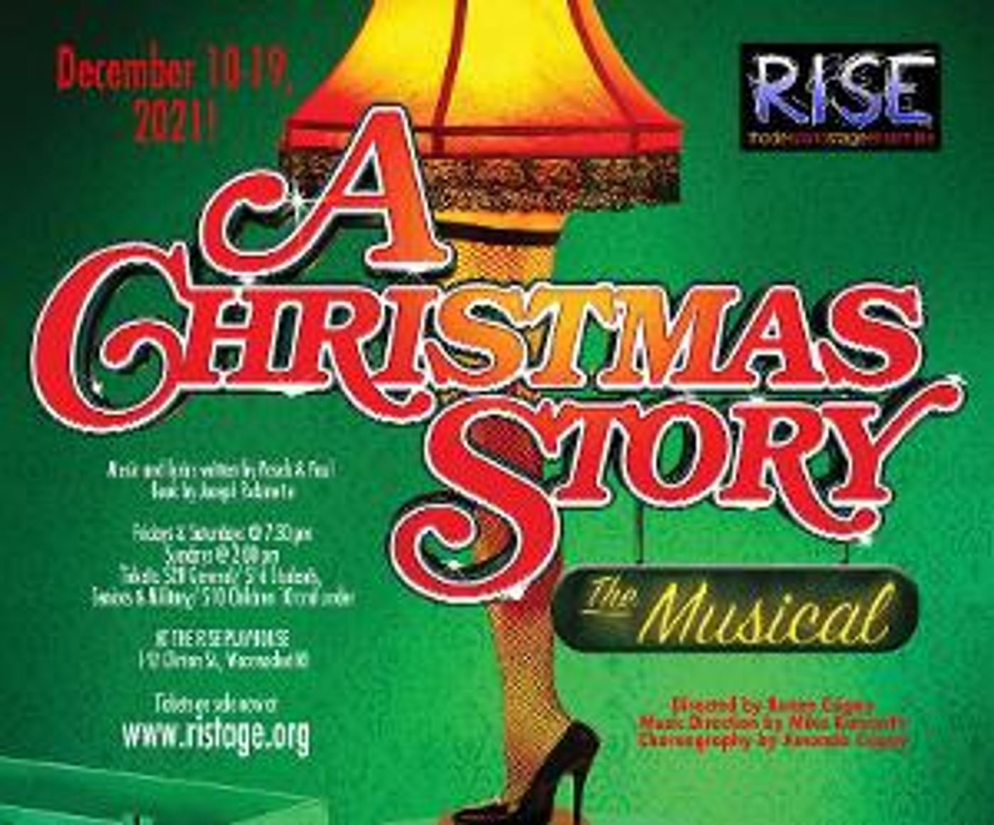 RISE To Present A CHRISTMAS STORY: THE MUSICAL!  Image