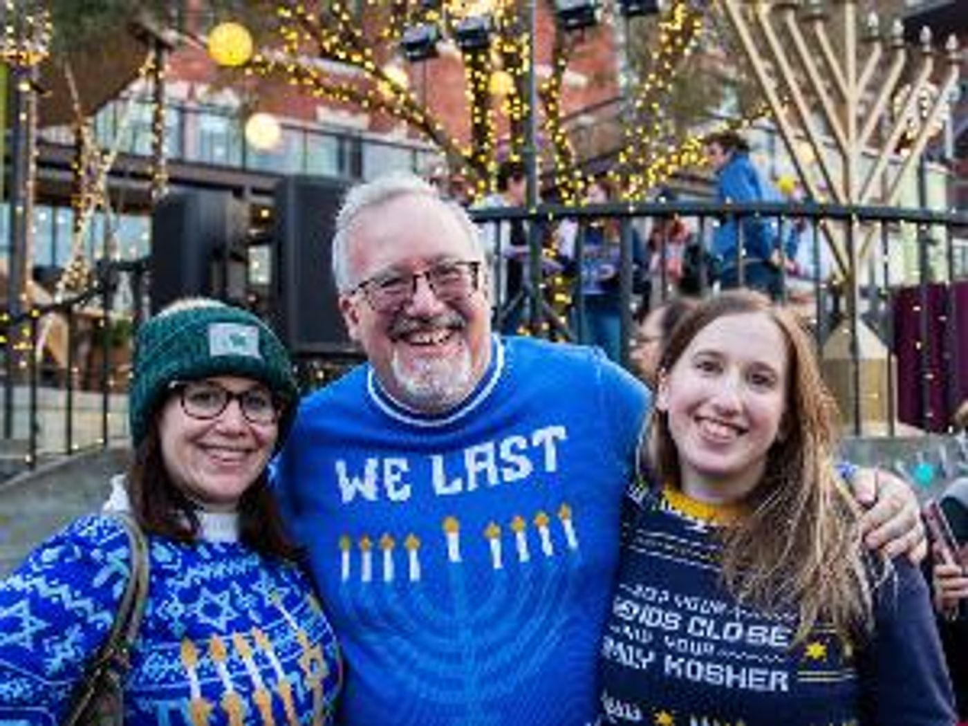 The JCCSF Celebrates The Holidays With Its Annual Glowing Hanukkah Party And More  Image