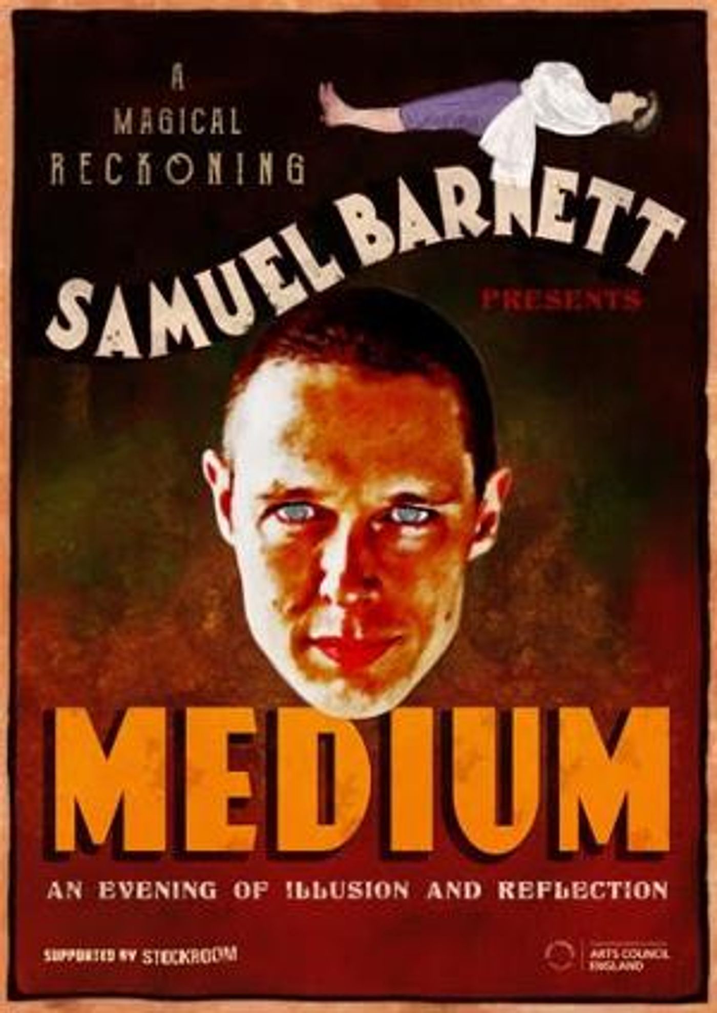 Samuel Barnett Brings MEDIUM - A MAGICAL RECKONING To The Riverside  Image