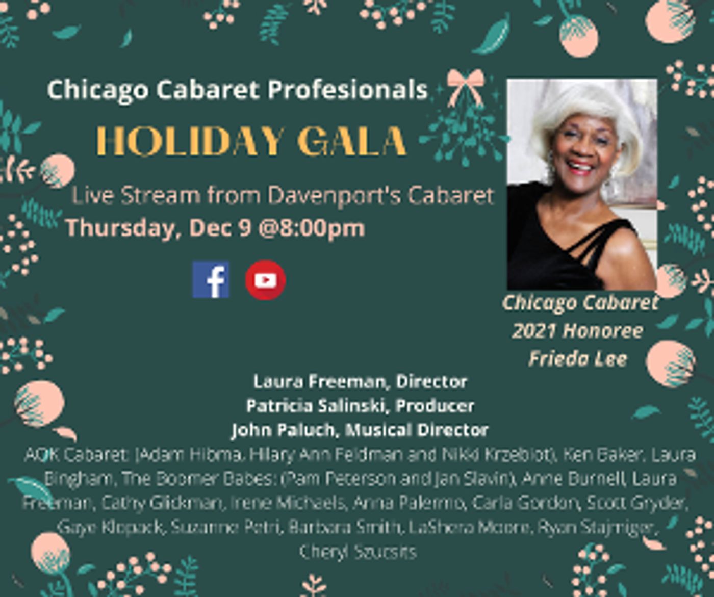 Chicago Cabaret Gives The Gift Of Music To Chicago Area Nursing Homes And Assisted Living Facilities  Image