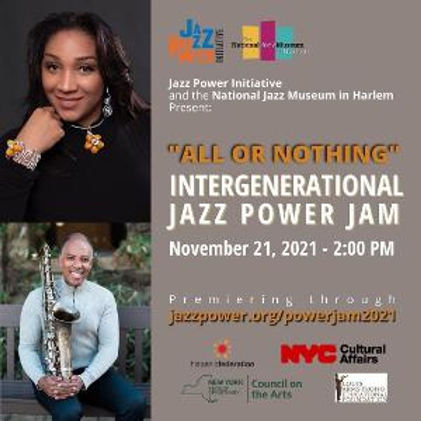 Vocalist Trineice Robinson & Saxophonist Don Braden Star In Livestream Concert, November 21  Image