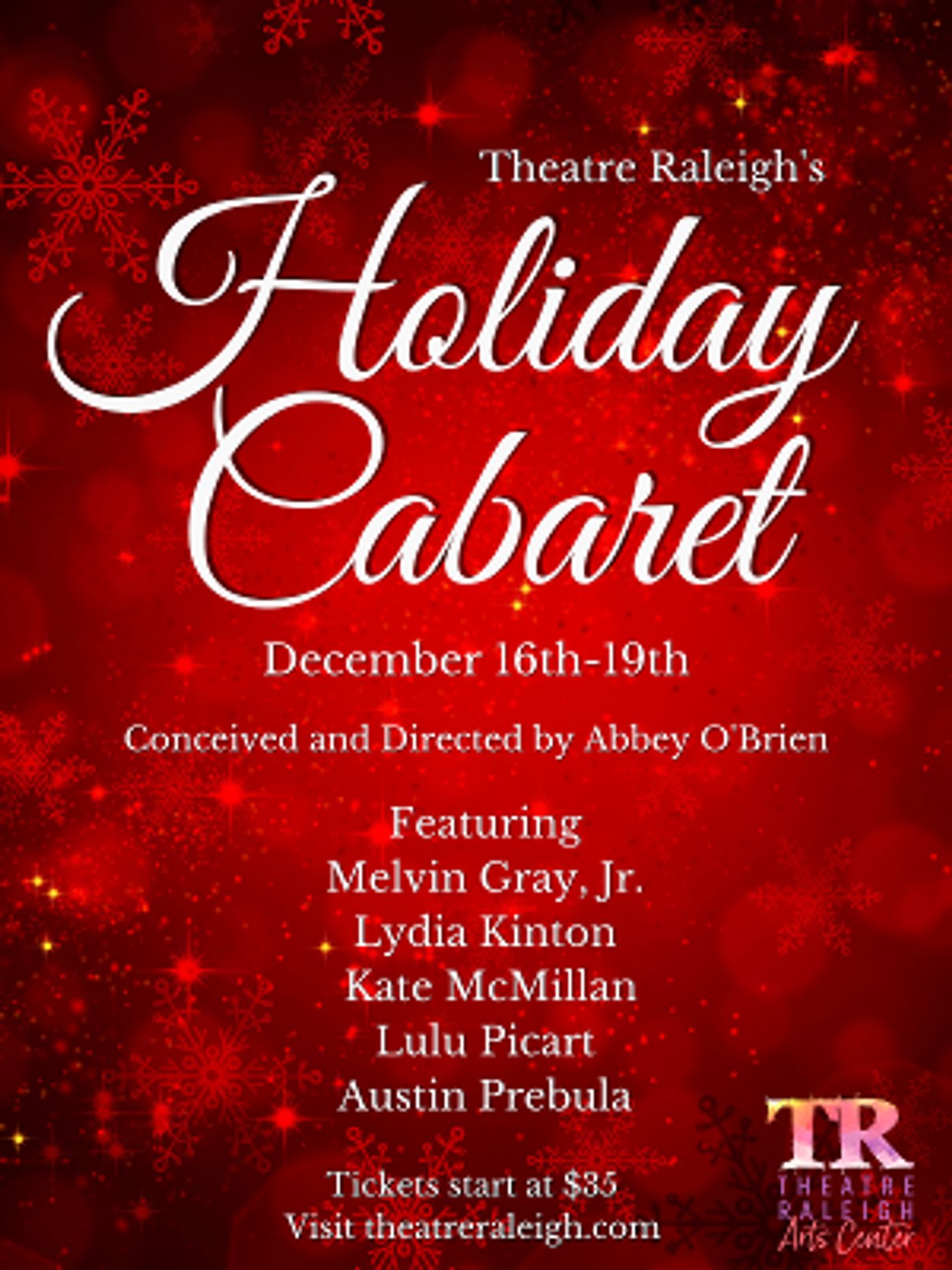 Theatre Raleigh Announces Cast for Holiday Cabaret  Image