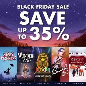 Tuacahn Announces Black Friday Sale  Image