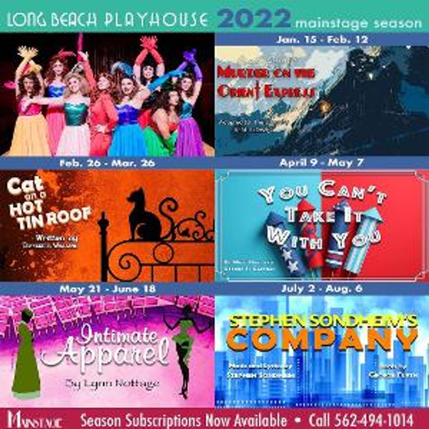 The Long Beach Playhouse Announces 2022 Season  Image