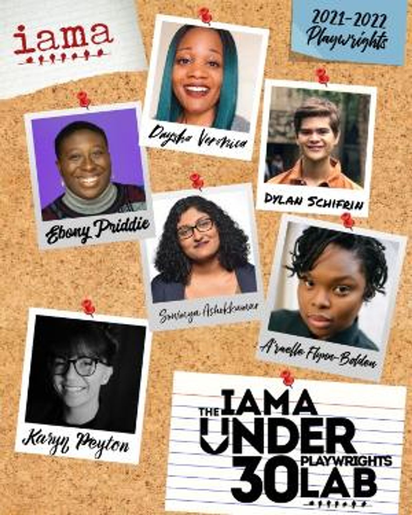 Six Emerging L.A. Playwrights Selected For IAMA's Third Annual 'Under 30 Playwrights Lab'  Image