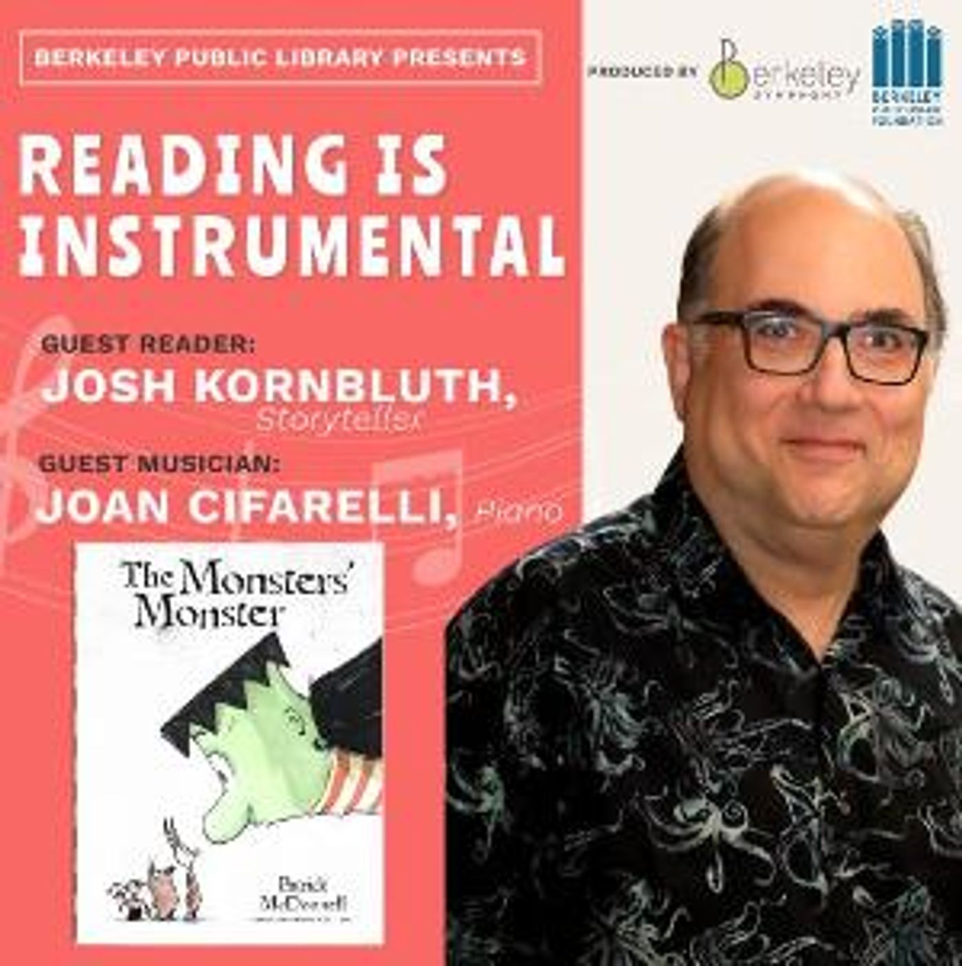 Berkeley Symphony Launches New Season Of READING IS INSTRUMENTAL  Image