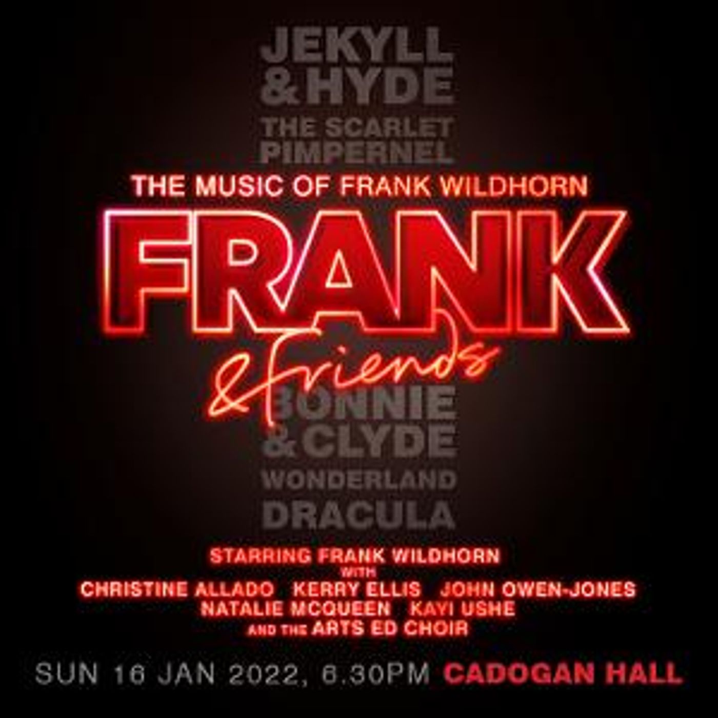 Kerry Ellis, John Owen-Jones, and More Announced as Special Guests For FRANK & FRIENDS  Image