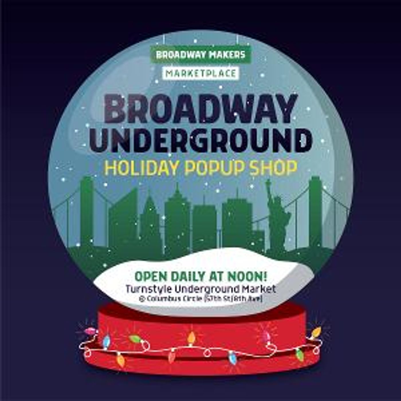 Broadway Makers Marketplace to Host BROADWAY UNDERGROUND Series  Image