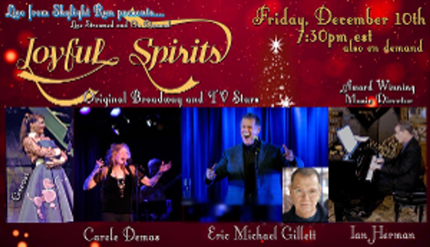Eric Michael Gillett Joins the Legendary Carole Demas For A Delightful 2021 Holiday Show  Image