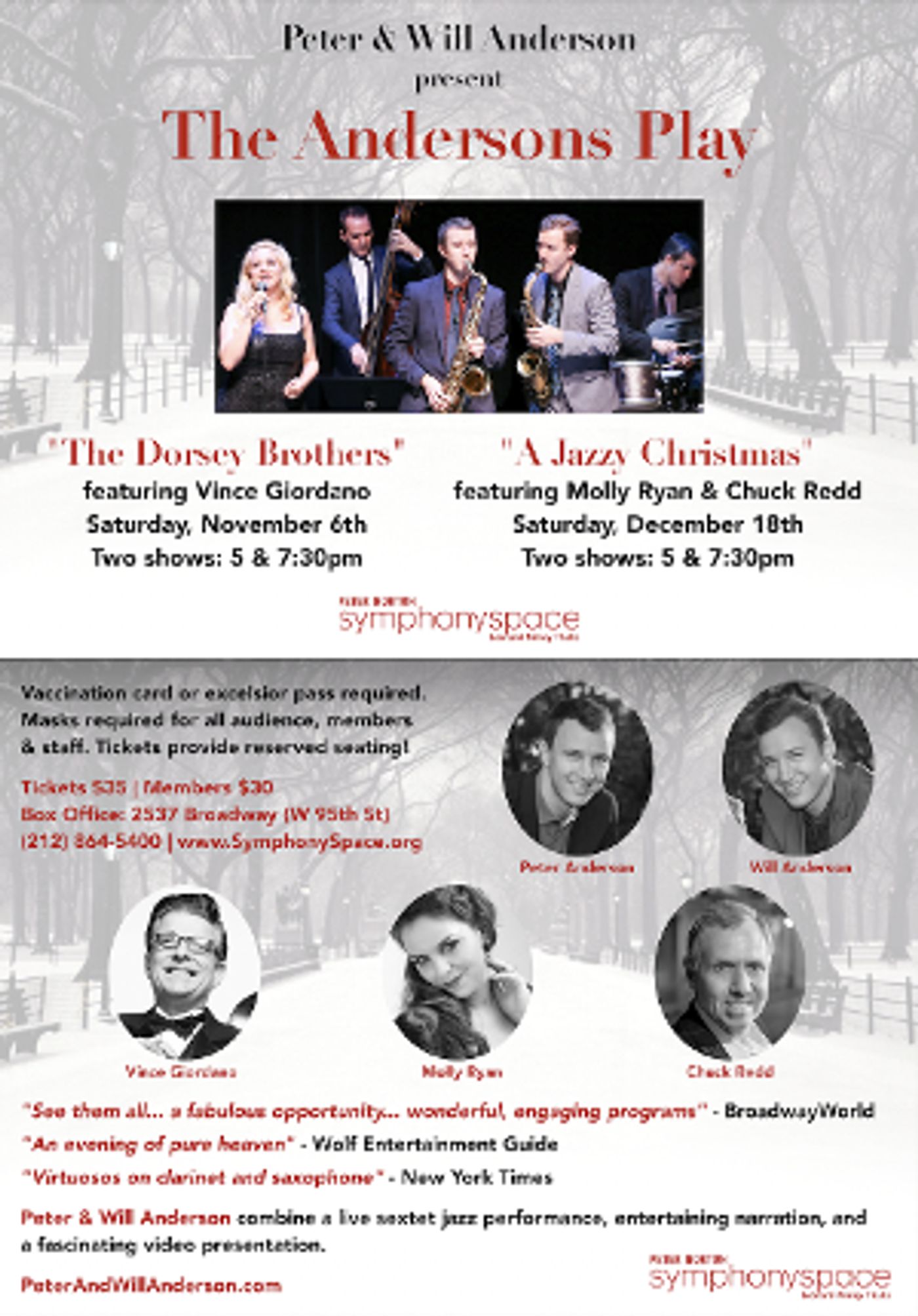 Peter & Will Anderson Presents THE ANDERSONS PLAY  Image