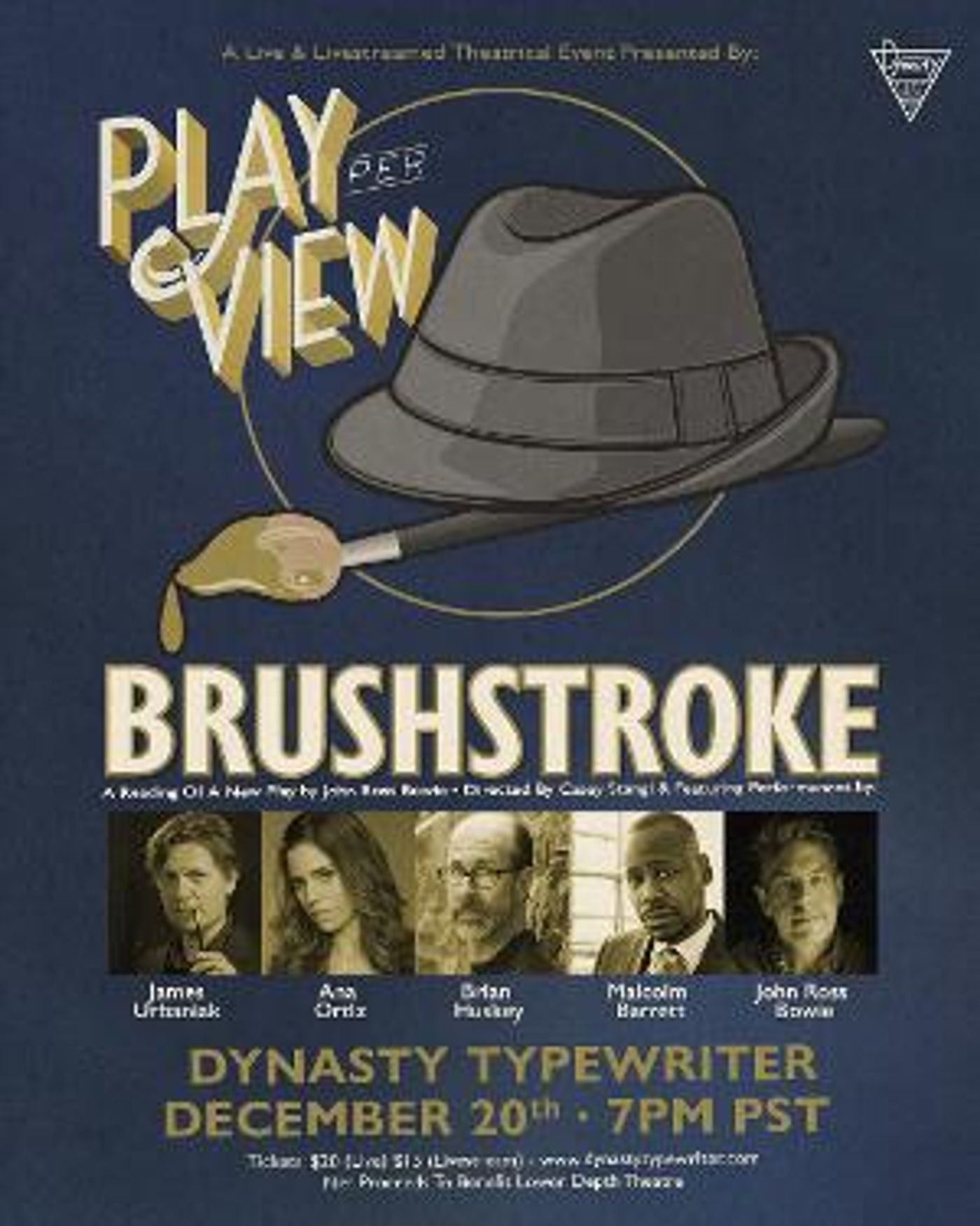 Jamie Denbo Joins Cast Of Play-Per-View's Live Reading Of BRUSHSTROKE, December 20  Image