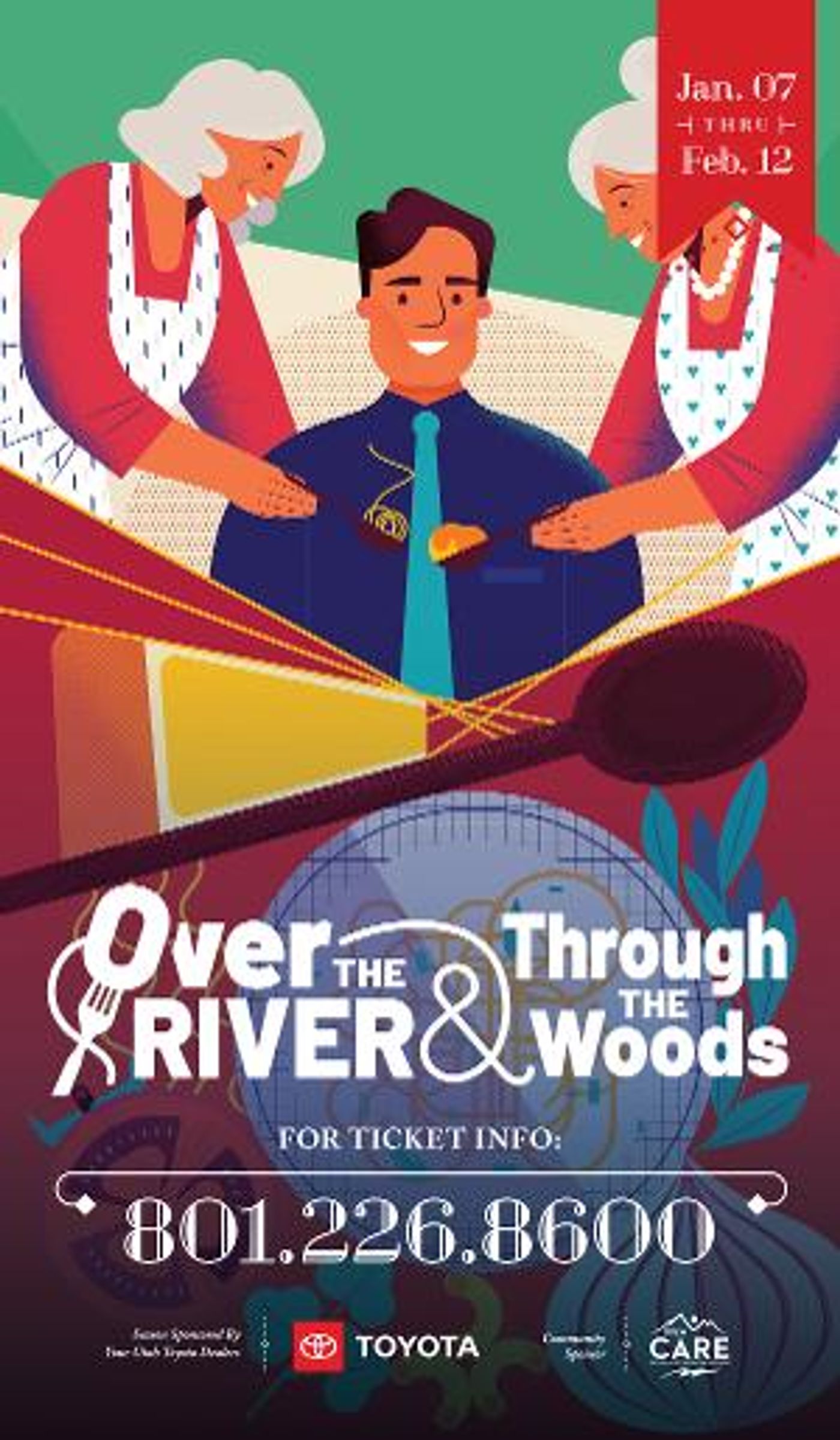 Hale Center Theater Orem Presents OVER THE RIVER AND THROUGH THE WOODS  Image