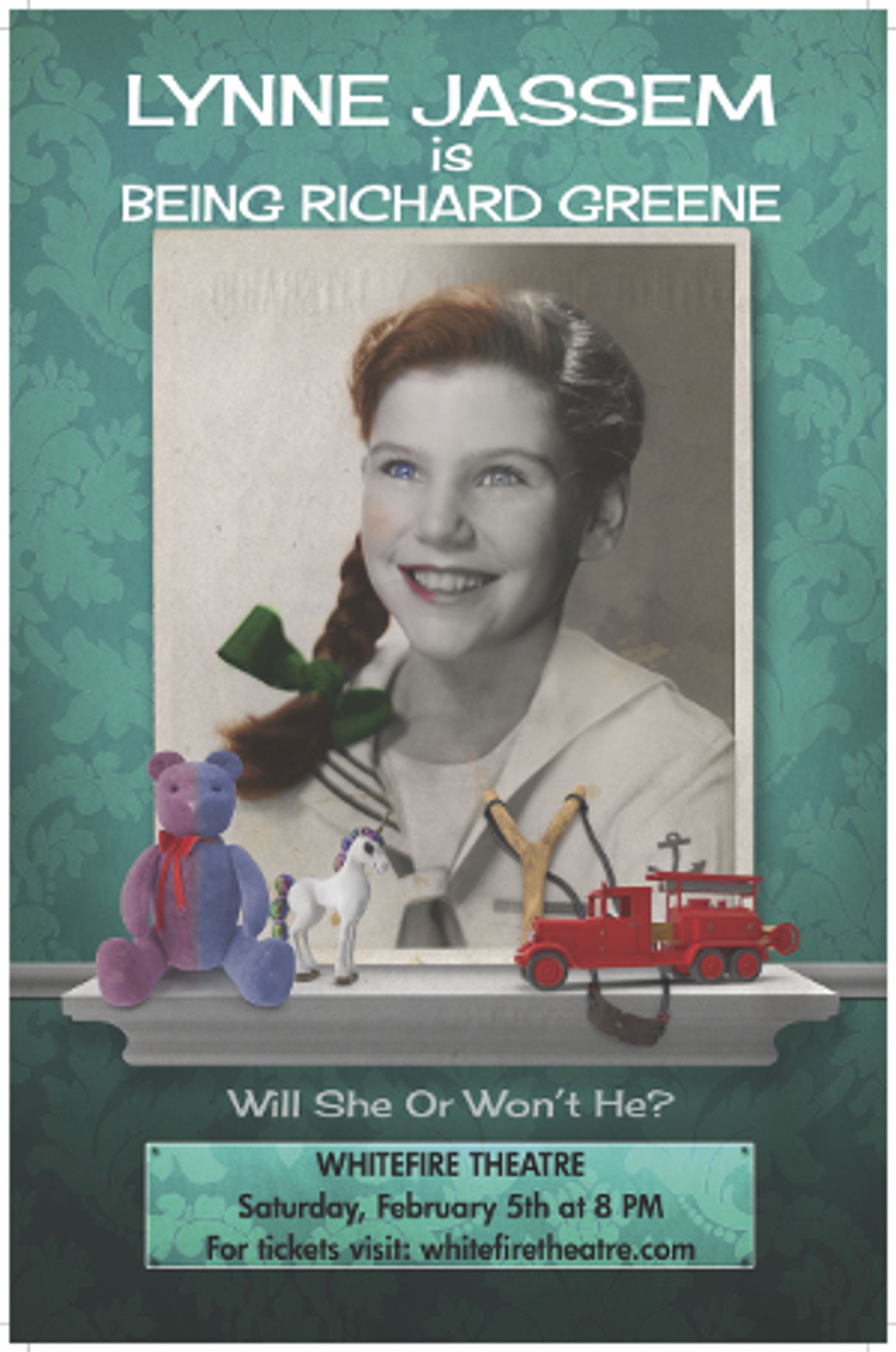 World Premiere Of BEING RICHARD GREENE Comes to Whitefire SoloFest 2022  Image