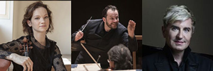 BSO & Andris Nelsons Welcome Violinist Hilary Hahn & Pianist Jean-Yves Thibaudet Image