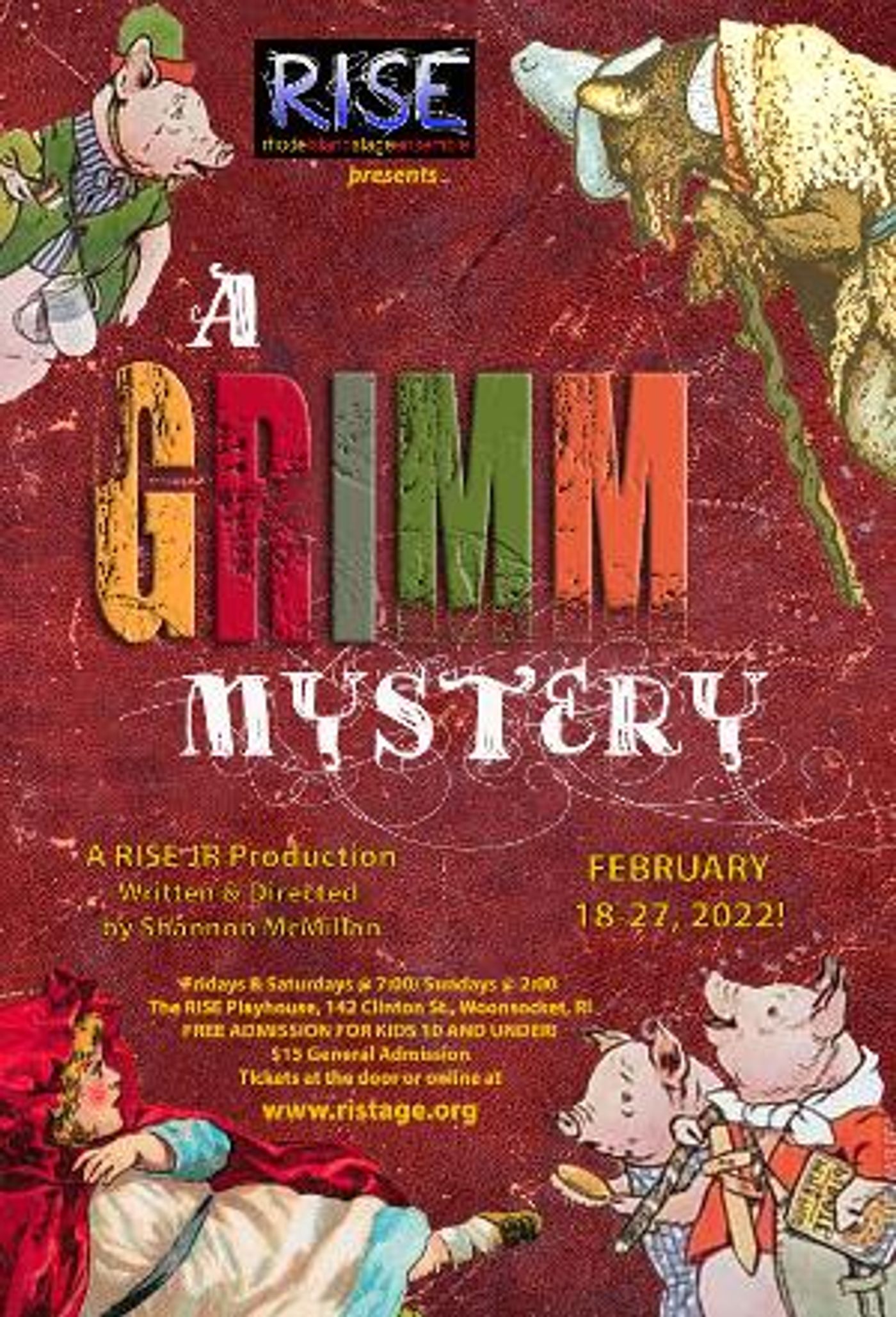 RISE To Present All-Youth Production, A GRIMM MYSTERY  Image