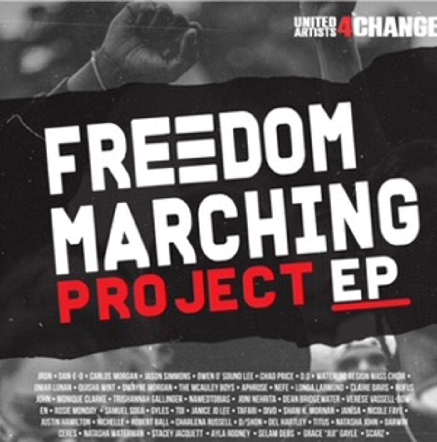 Black and Racialized Artists, Musicians and Producers Join Forces For THE FREEDOM MARCHING PROJECT  Image