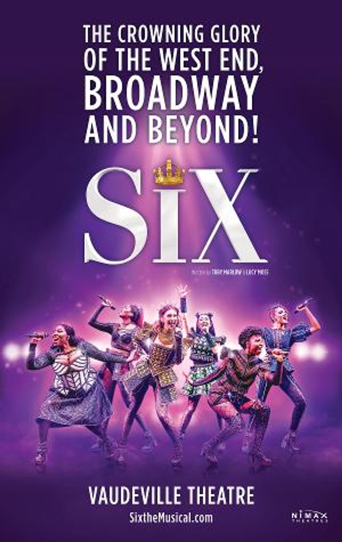 SIX Extends Booking to 2 April 2023 at the Vaudeville Theatre  Image