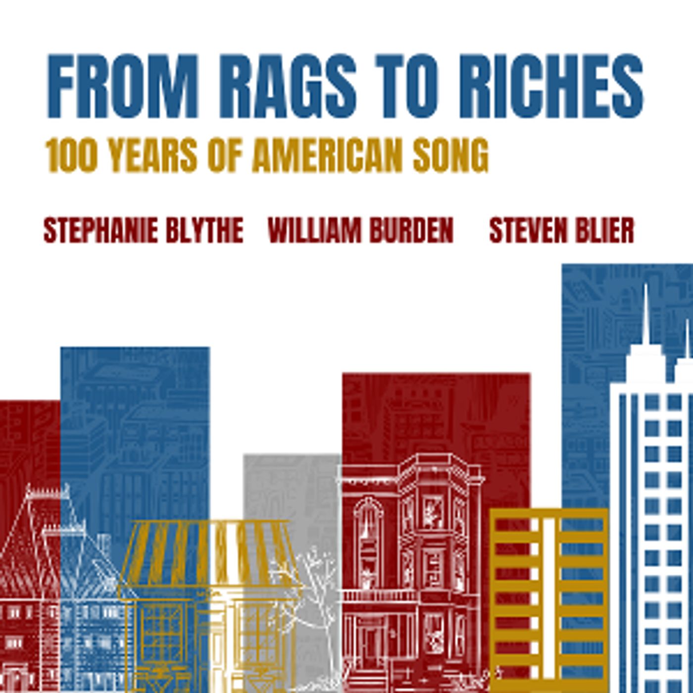 Out Today: NYFOS Releases FROM RAGS TO RICHES: 100 Years Of American Song Feat. Stephanie Blythe And William Burden  Image