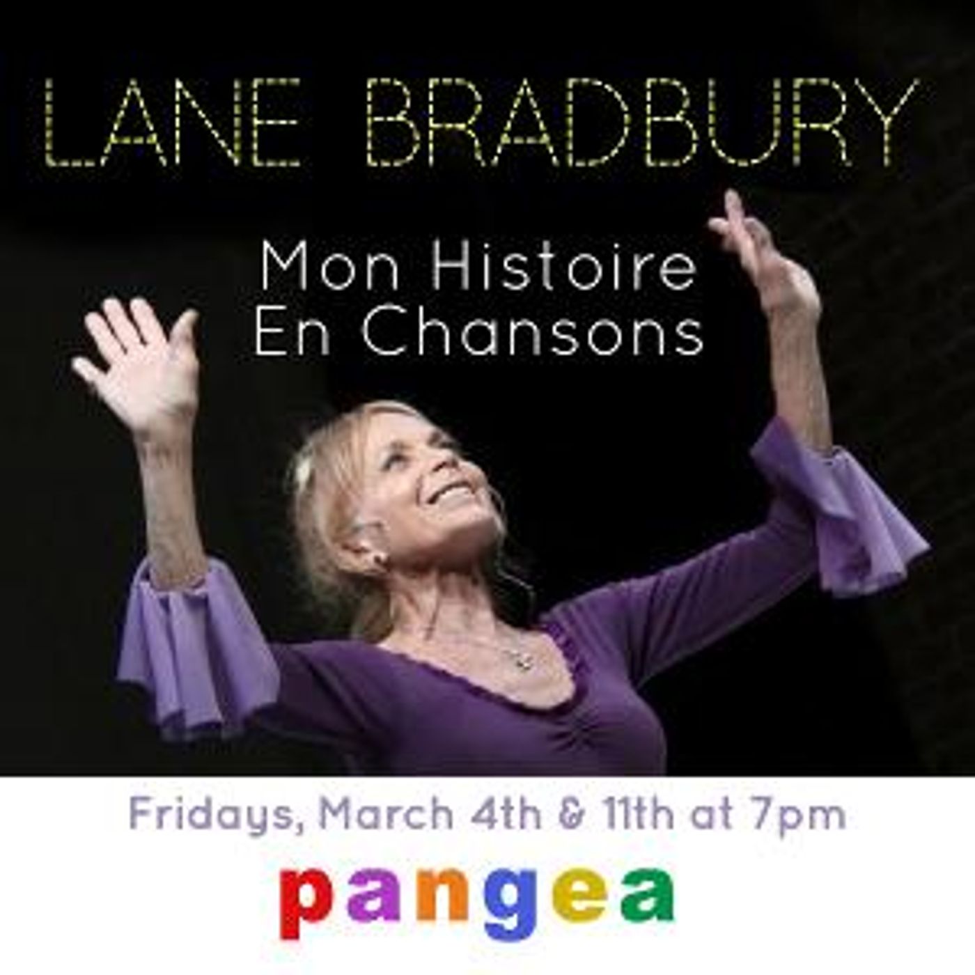 Lane Bradbury Brings MON HISTOIRE EN CHANSONS FRANCAISES to Pangea  Image