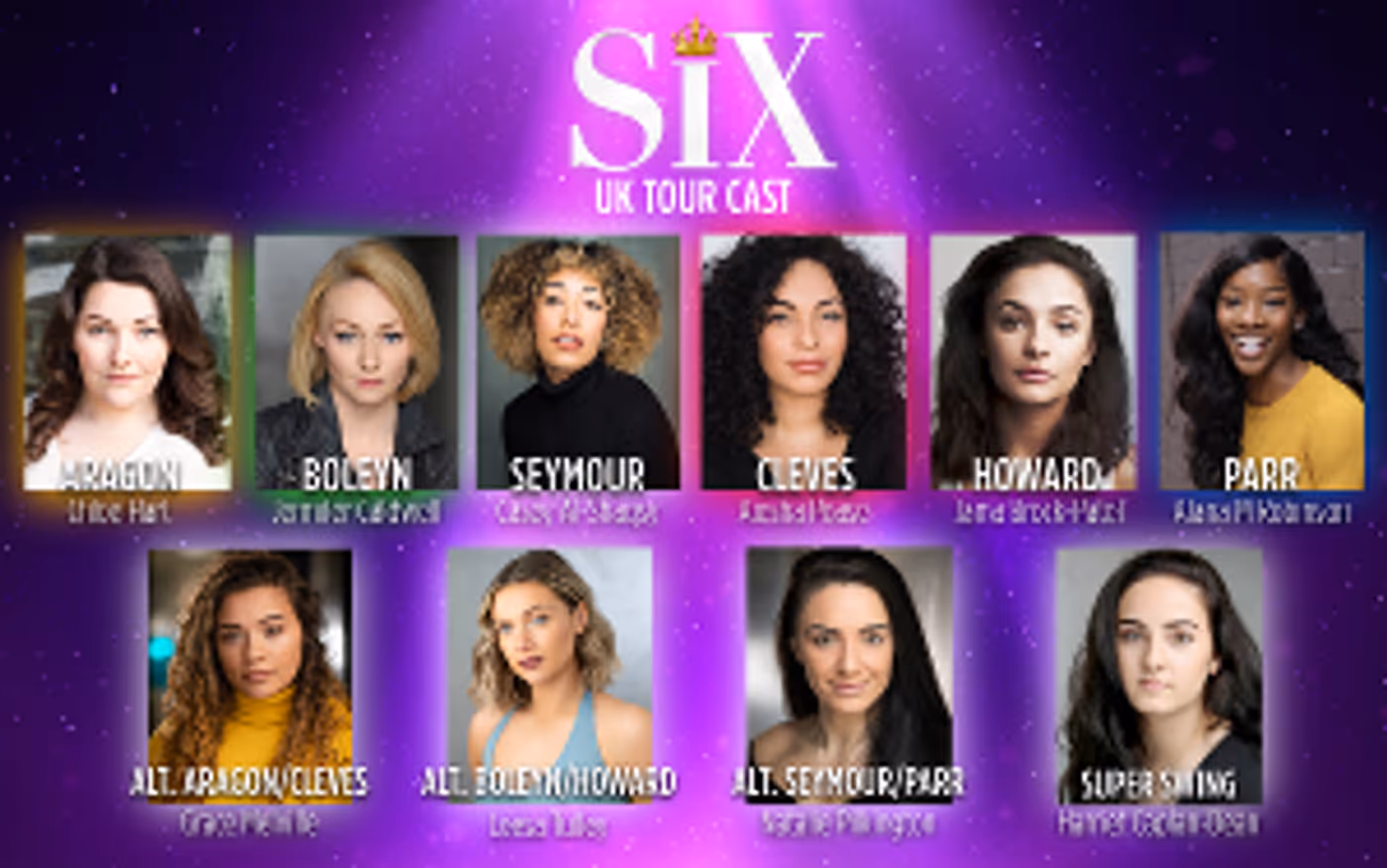 SIX The Musical Announces New Cast For UK Tour  Image