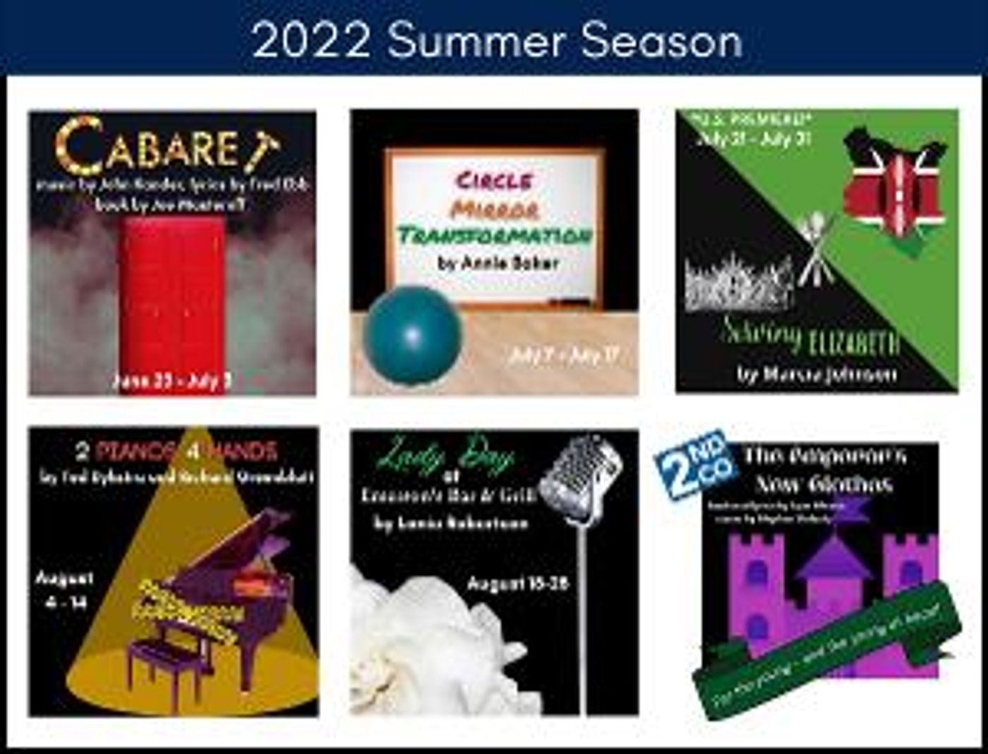 Peterborough Players Announces CABARET and More for Summer Season  Image