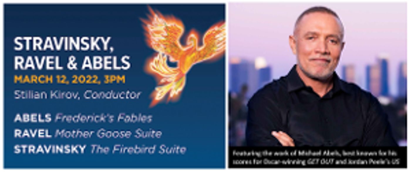 Illinois Philharmonic Presents Stravinsky, Ravel & Abels  Image