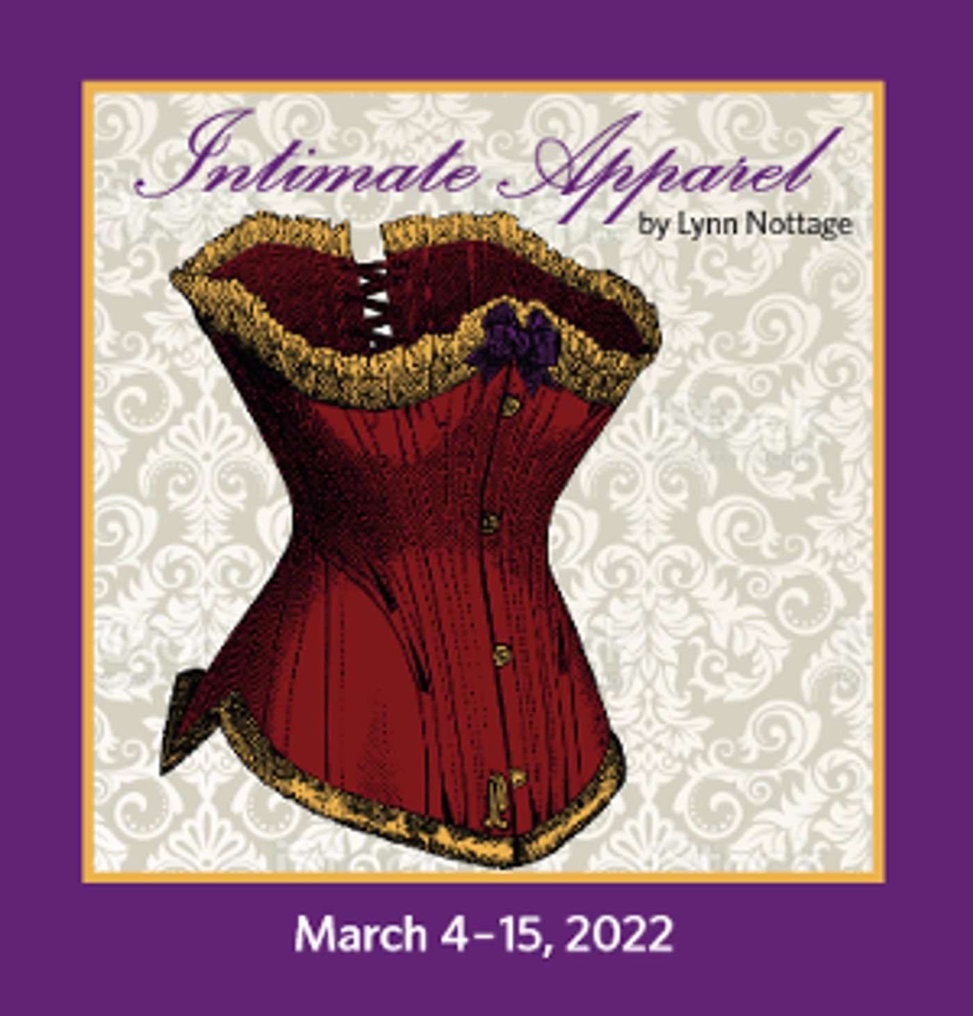 Dundalk Community Theatre Presents INTIMATE APPAREL Opening March 4  Image