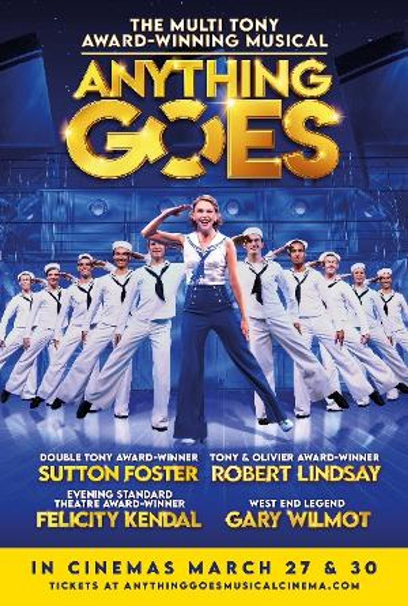 ANYTHING GOES Will Come To Australian Cinemas For Two Days Only In March  Image