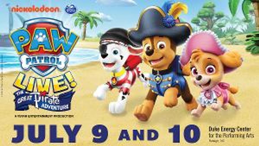 PAW PATROL LIVE! “THE GREAT PIRATE ADVENTURE Coming To The Duke Energy Center, July 9-10 Image