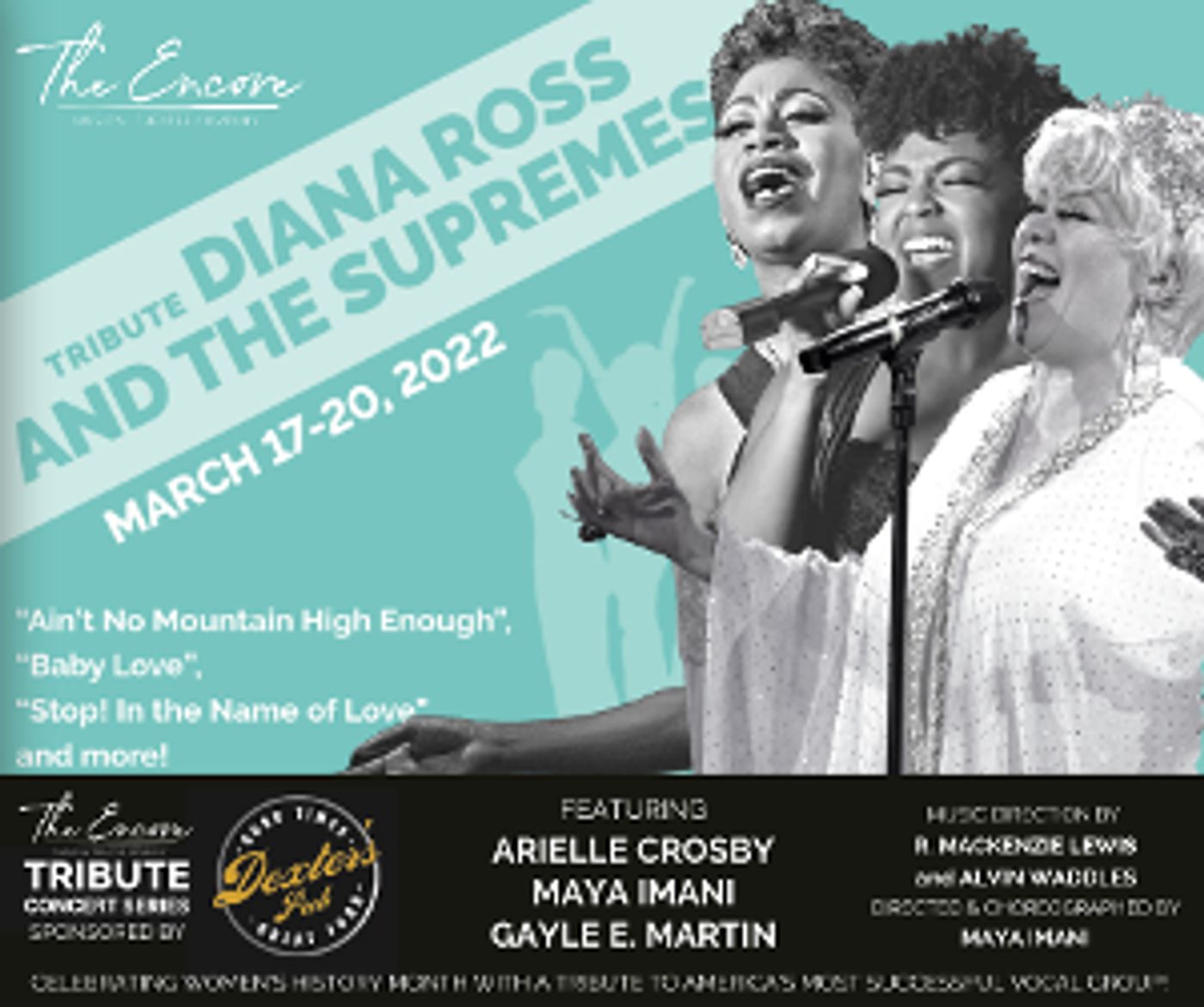 Diana Ross and the Supremes Tribute Next Up at The Encore!  Image