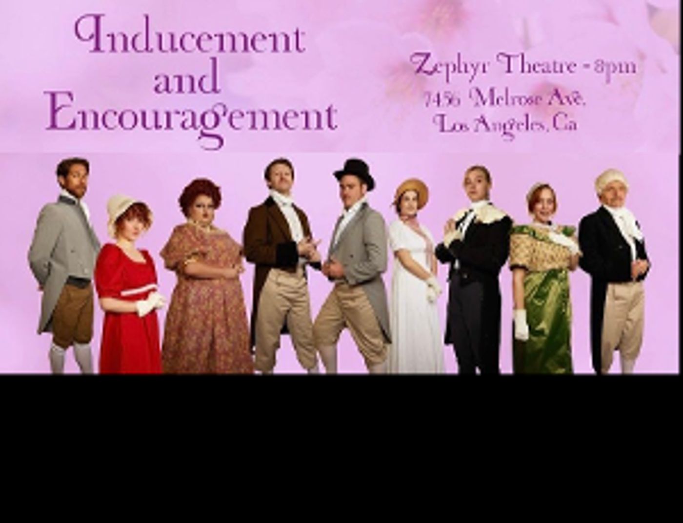 INDUCEMENT AND ENCOURAGEMENT Comes to the Zephyr Theatre  Image
