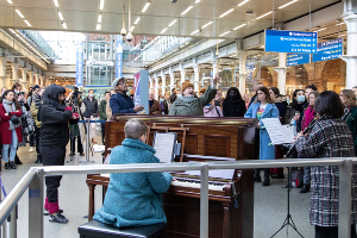 The Royal Opera House Celebrates International Women's Day With Performance At St. Pancras International  Image