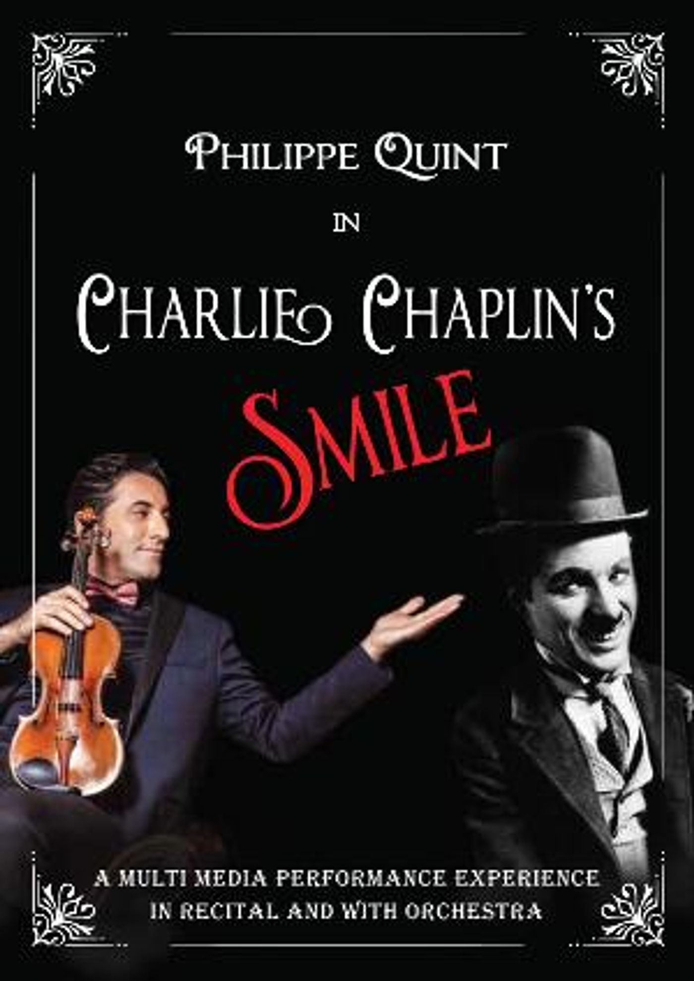 Aspect Chamber Music Series Presents New York Premiere Of Philippe Quint In CHARLIE CHAPLIN'S SMILE  Image
