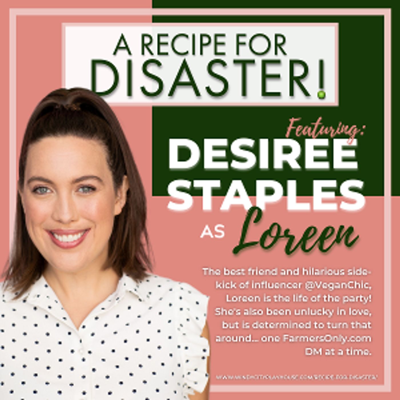 Desiree Staples is Joined By Rick Bayless in A RECIPE FOR DISASTER  Image