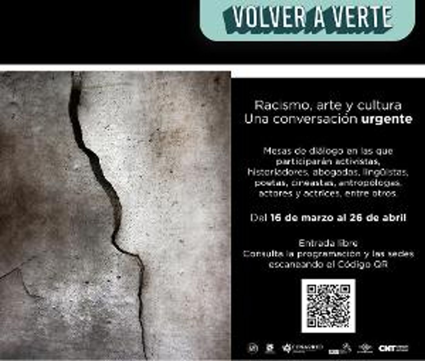 Invitan A Participar En El Encuentro Racismo, Arte Y Cultura. Una Conversación Urgente  Image