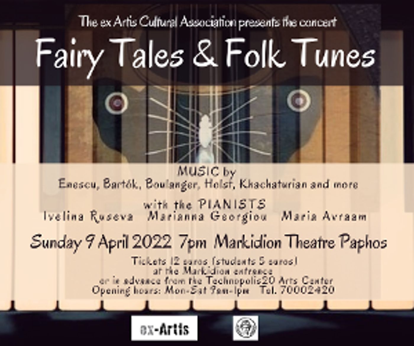 The Cultural Association ex-Artis Presents FAIRY TALES & FOLK TUNES Piano Concert  Image