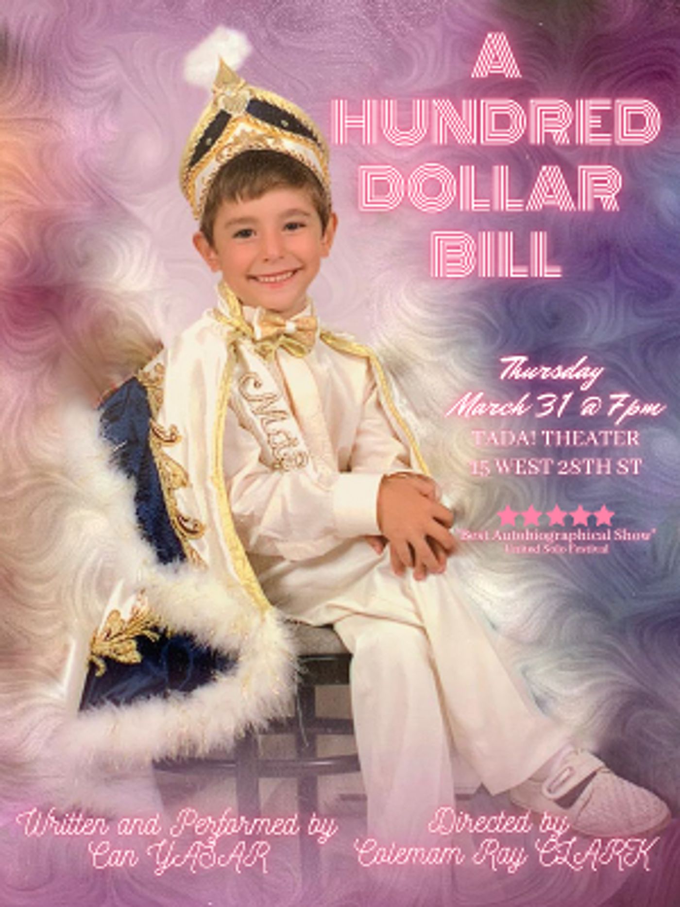A HUNDRED DOLLAR BILL Comes to TADA! Theatre Beginning Next Week  Image