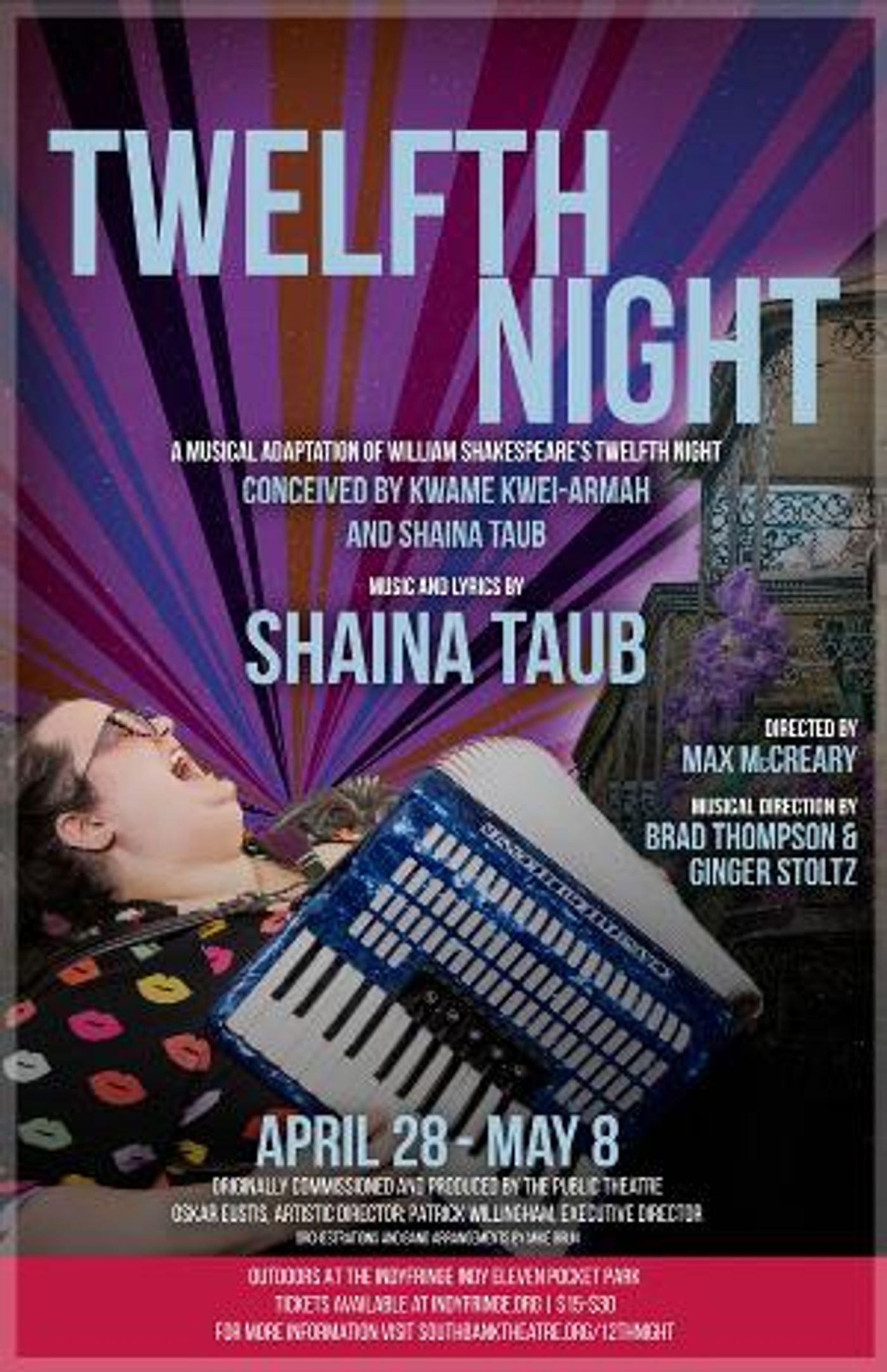 Southbank Theatre Company Offers Musical Adaptation of TWELFTH NIGHT Outdoors    Image