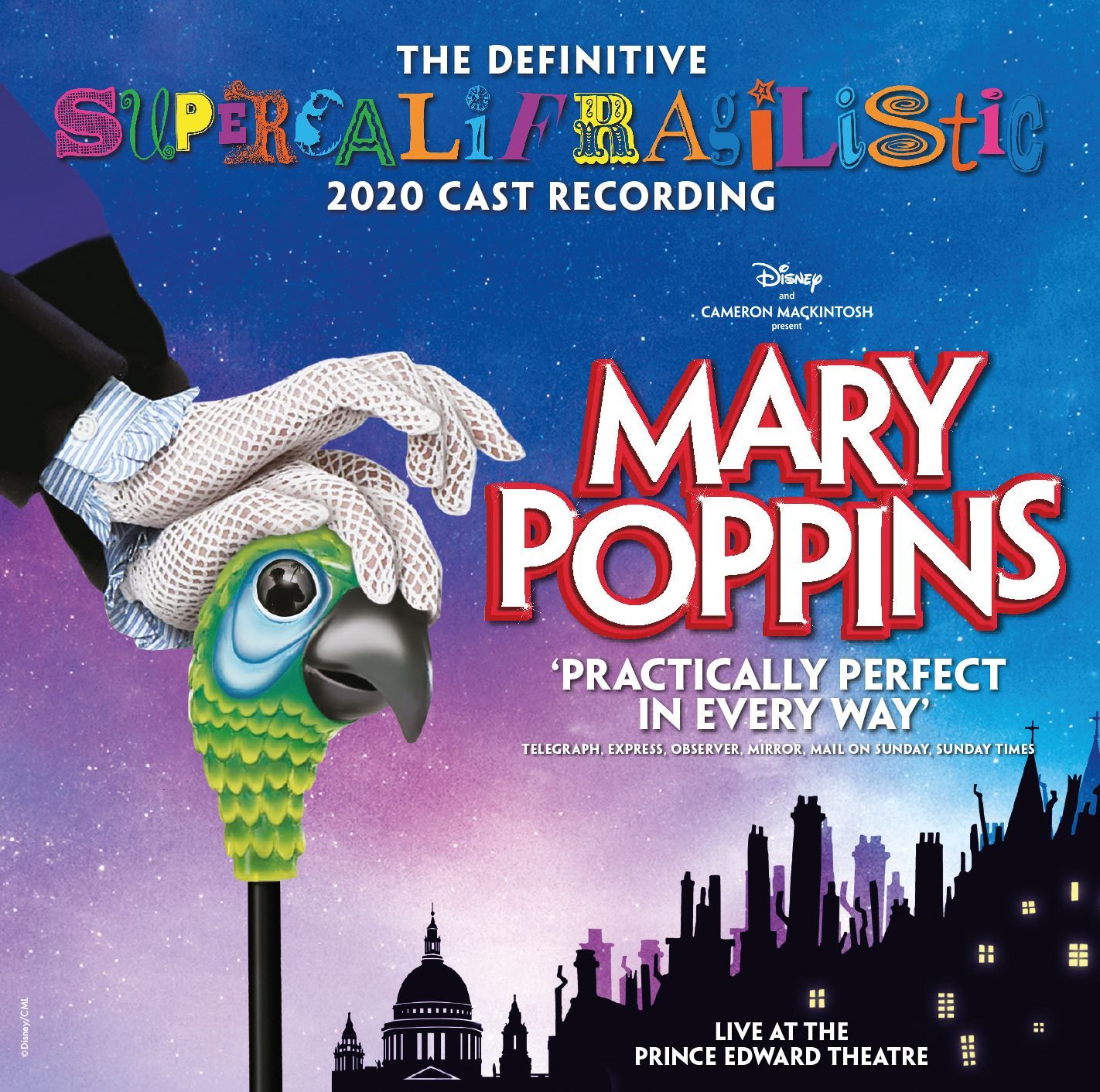 Mary Poppins Album Cover Art