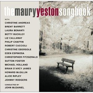 The Maury Yeston Songbook Album Cover Art