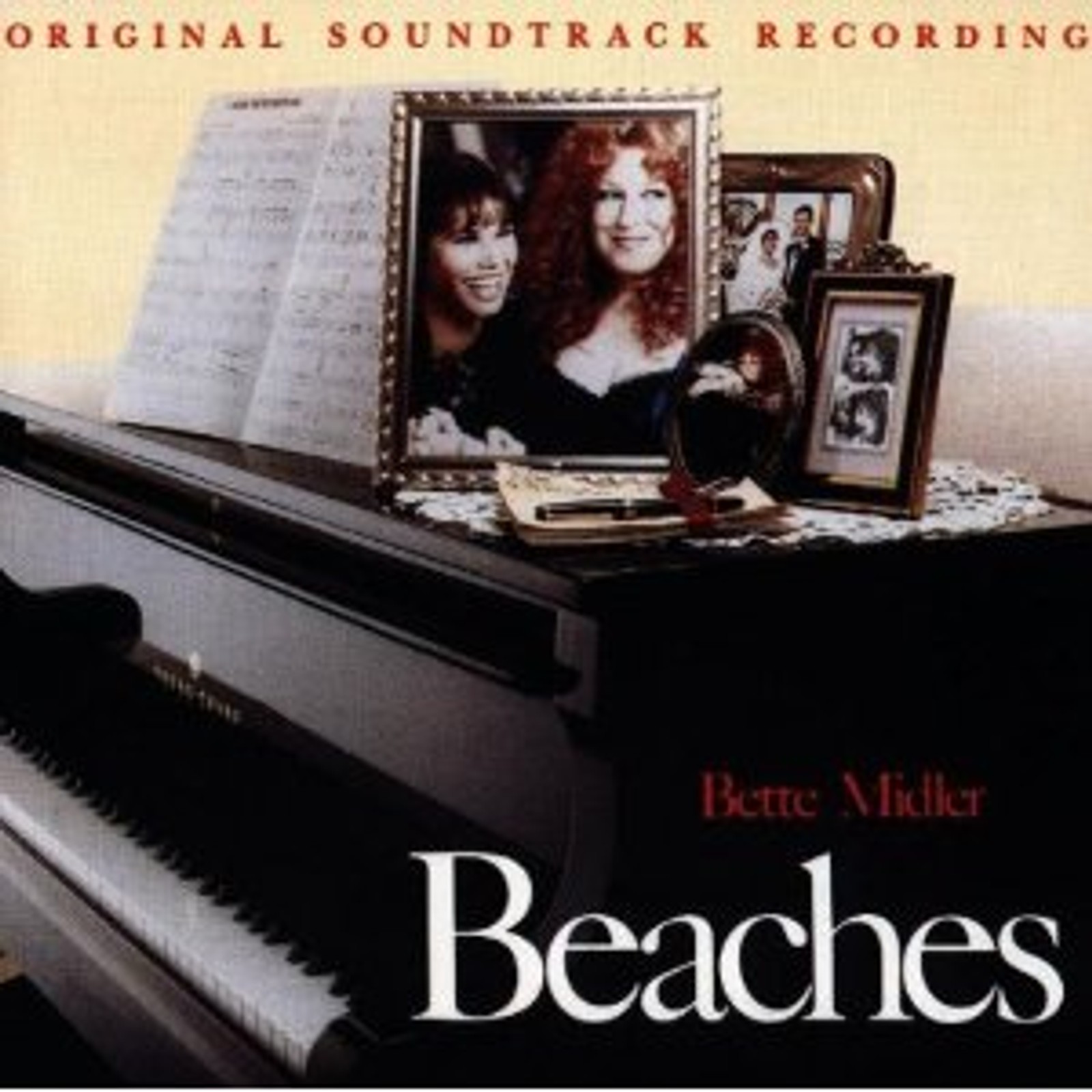Beaches Album Cover Art - Original Soundtrack Recording