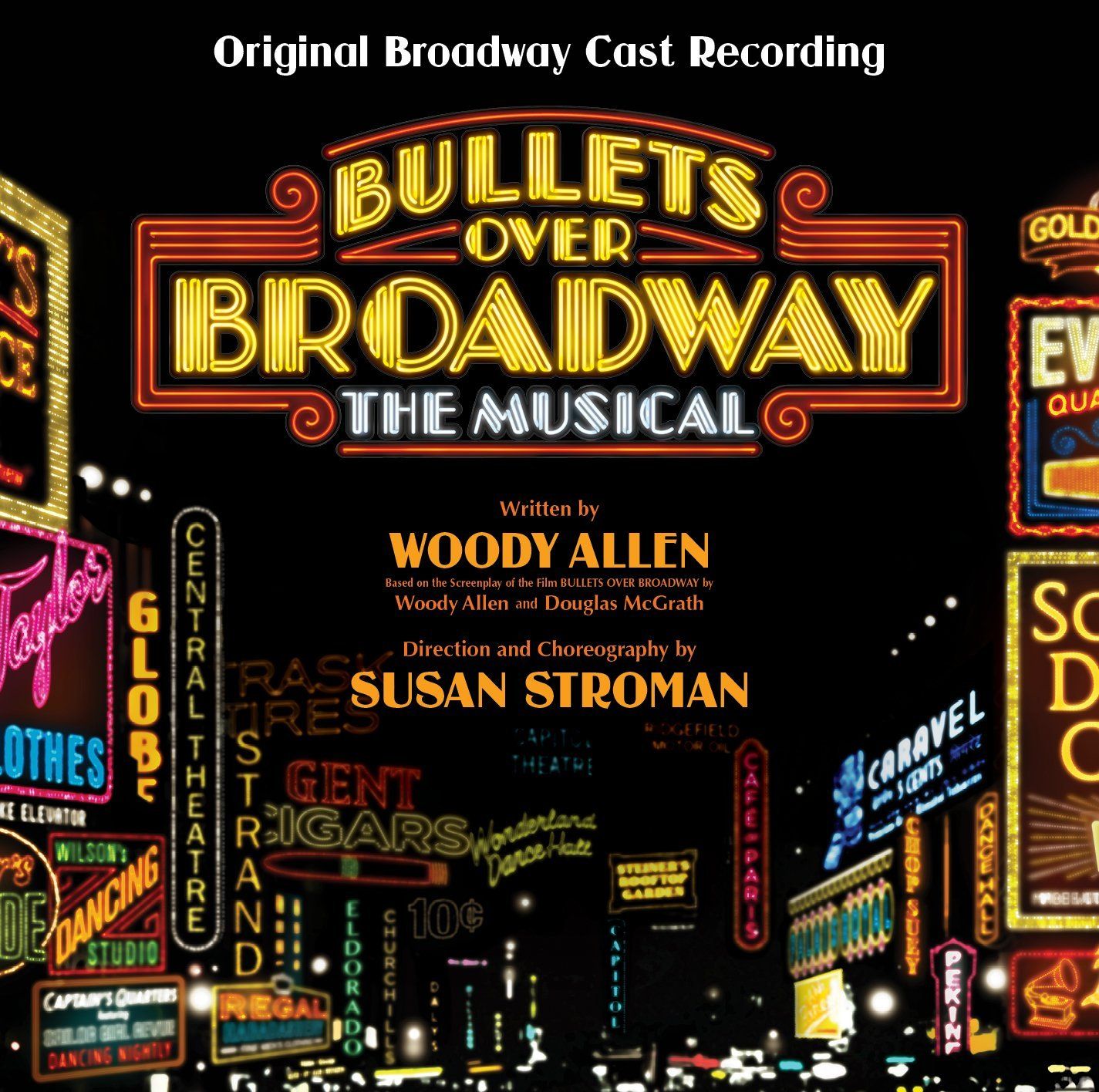 Bullets Over Broadway - Original Broadway Cast Recording Album Cover Art