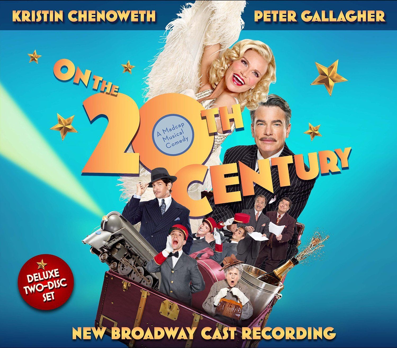On the Twentieth Century - New Broadway Cast Album Cover Art