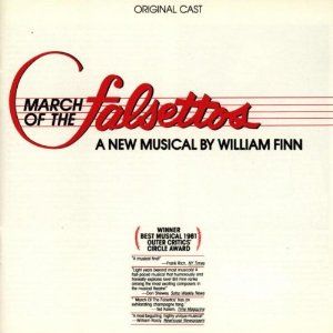 March Of The Falsettos Album Cover Art - Original Off-Broadway Cast