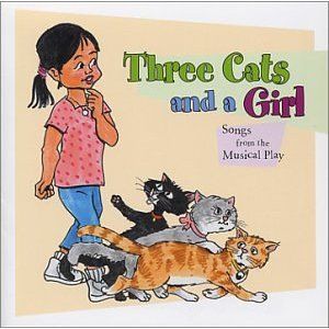 Three Cats and a Girl Album Cover Art