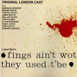 Fings Ain't Wot They Used T'Be Album Cover Art - Original London Cast