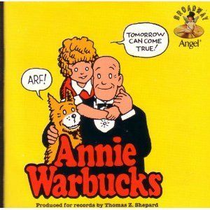 Annie Warbucks Album Cover Art - Original Off-Broadway Cast