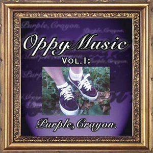 Oppy Music Vol. I: Purple, Crayon. Album Cover Art - Chris Opperman