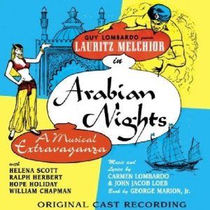 Arabian Nights Album Cover Art - Original Cast Recording