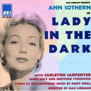 Lady in the Dark Album Cover Art - Ann Sothern 